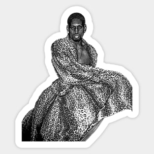 The Worm - Dennis Rodman Sticker